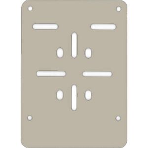 Kentekenplaat-houder 140x100 Alu Fiets grijs