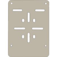 Kentekenplaat-houder 140x100 Alu Fiets grijs