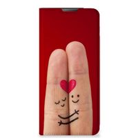 Motorola Moto E20 Hippe Standcase Liefde - Origineel Romantisch Cadeau