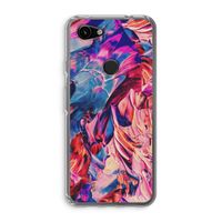 Pink Orchard: Google Pixel 3a Transparant Hoesje