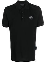 Plein Sport polo SS Thunder Tiger en coton - Noir - thumbnail