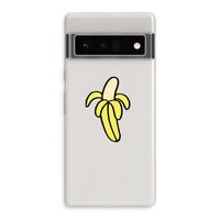 Banana: Google Pixel 6 Pro Transparant Hoesje