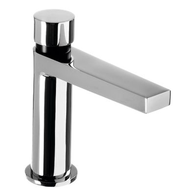 Wastafelkraan Tres Class | Opbouw | Mengkraan | Standaard model | 1-knop | Rond | Chroom
