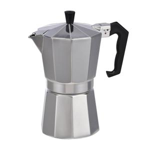 Percolator espresso koffiemaker - 300 ml - aluminium - voor 6 kopjes