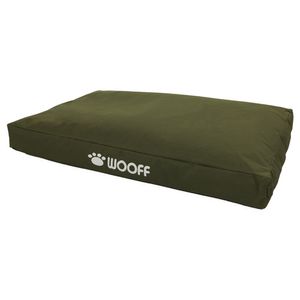 Wooff All Weather Matras ortho Olijfgroen XLarge hondenkussen 110x70x15 cm