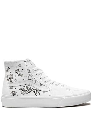Vans baskets montantes Sk8 Tapered - Blanc