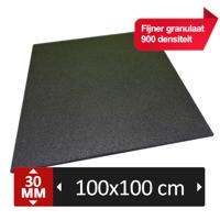 PTessentials Fit Flex In- and Outdoor rubberen tegel 100x100x3 PTessentials Fit Flex In- and Outdoor rubberen tegel 100x100x3
