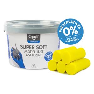 Creall supersoft klei geel, 1750gr.