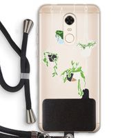Hang In There: Xiaomi Redmi 5 Transparant Hoesje met koord