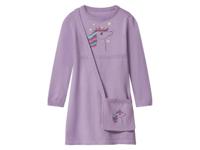 lupilu Gebreide kinder jurk met tasje (Lila, 110/116)