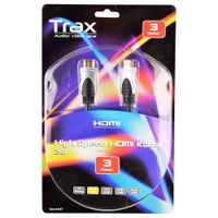HDMI kabel Premium 3 meter HDMI kabel PROF gold 2.0