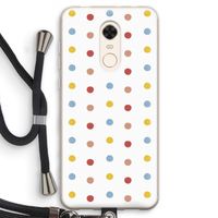 Bollen: Xiaomi Redmi 5 Transparant Hoesje met koord Bollen: Xiaomi Redmi 5 Transparant Hoesje met koord