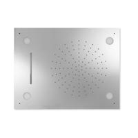 Hoofddouche Tres Exclusive | 50x65 cm | Met waterval | Rechthoek | Chroom