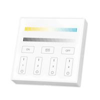 Dual white 4-zone touch panel op batterij