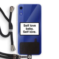 Self love: Honor Play 8A Transparant Hoesje met koord