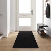 Tapijt Loper Zwart 80 x 400 cm 100% Polypropylene Tuft