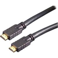 e+p HDMV 401/25 HDMI kabel 25 m HDMI Type A (Standaard) Zwart - thumbnail