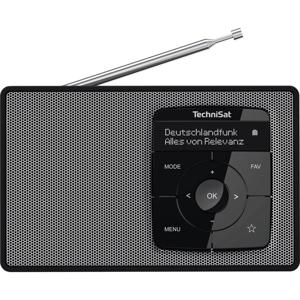 TechniSat DIGITRADIO 2 Radio DAB+, VHF (FM) DAB+, FM, Bluetooth Wekfunctie Zwart/zilver