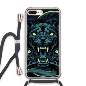 Cougar and Vipers: iPhone 7 PLUS Transparant Hoesje met koord
