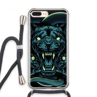 Cougar and Vipers: iPhone 7 PLUS Transparant Hoesje met koord