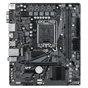 Gigabyte GA-H610M S2H Moederbord Socket Intel 1700 Vormfactor Micro-ATX Moederbord chipset Intel® H610 Express