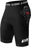 G-FORM Shorts pro-x3 youth w.prot. l/xl black