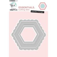 Creative Craftlab • essentials cutting die peekaboo hexagon