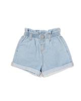 HEMA Baby Paperbag Short Denim Denim (denim) - thumbnail