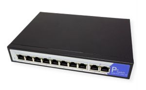 VALUE 21.99.1195 netwerk-switch Gigabit Ethernet (10/100/1000) Power over Ethernet (PoE) Zwart