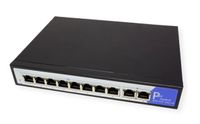 VALUE 21.99.1195 netwerk-switch Gigabit Ethernet (10/100/1000) Power over Ethernet (PoE) Zwart - thumbnail