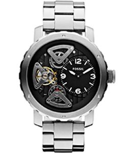 Horlogeband Fossil ME1132 Roestvrij staal (RVS) Staal 22mm