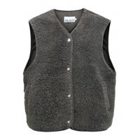 Object - Grijs | Dames | Gilet | Grijs | 42 | regular | Kamst mode