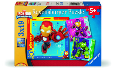 Ravensburger puzzels Iron Man & His Awesome Friends 3x49 stukjes