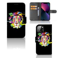 iPhone 13 Mini Leuk Hoesje Lion Color