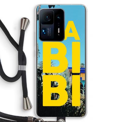 Habibi Majorelle : Xiaomi Mi Mix 4 Transparant Hoesje met koord