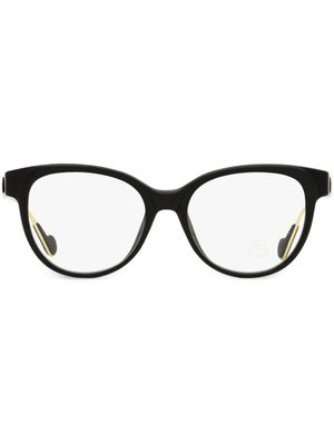 Moncler Eyewear lunettes de vue Pantos à monture papillon - Noir