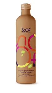 Soof Drinks Siroop biologische gember peper limoen appel