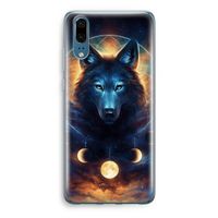 Wolf Dreamcatcher: Huawei P20 Transparant Hoesje