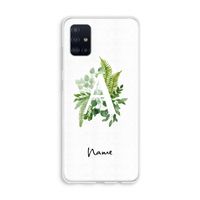 Green Brush: Galaxy A51 4G Transparant Hoesje