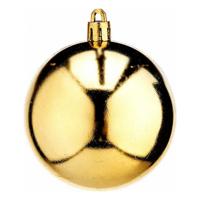 Kerstballen Ø 7 cm 12 Stuks Gouden PVC