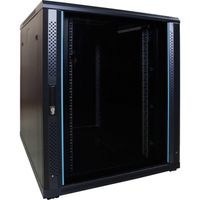 DSI 18U serverkast met glazen deur - DS8018 server rack 800 x 1000 x 1000mm - thumbnail