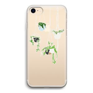 Hang In There: iPhone 7 Transparant Hoesje