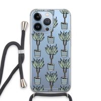 Boompje: iPhone 13 Pro Transparant Hoesje met koord