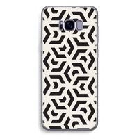 Crazy pattern: Samsung Galaxy S8 Plus Transparant Hoesje