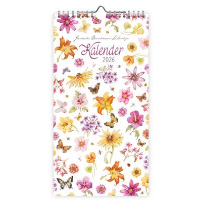 Janneke Brinkman Maandnotitiekalender 2026 Zomerbloemen