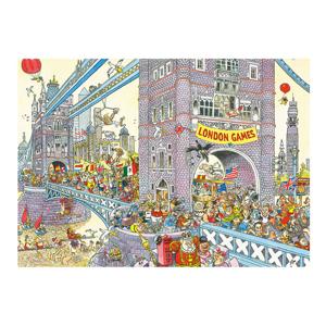 Jumbo Wasgij retro mystery 8 legpuzzel- de laatste horde!, 1000st.