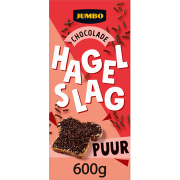 Jumbo Chocolade Hagelslag Puur 600 g