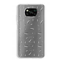 Hipster stripes: Xiaomi Poco X3 Pro Transparant Hoesje