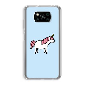 Eenhoorn: Xiaomi Poco X3 NFC Transparant Hoesje