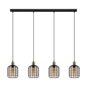 Eglo Eetkamer hanglampChisle met amber glas - 43528